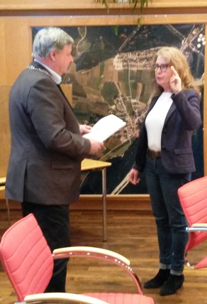 Vereidigung Birgid Ley