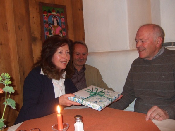 Abschiedsgeschenk fr Karl-Otto