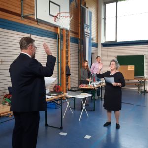 Vereidigung 1.
                                              Brgermeister