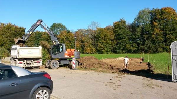 Container-Fundamente
                                                  fr Mittagsbetreuung