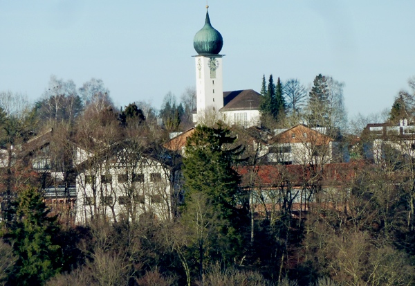 Blick auf Baierbrunn