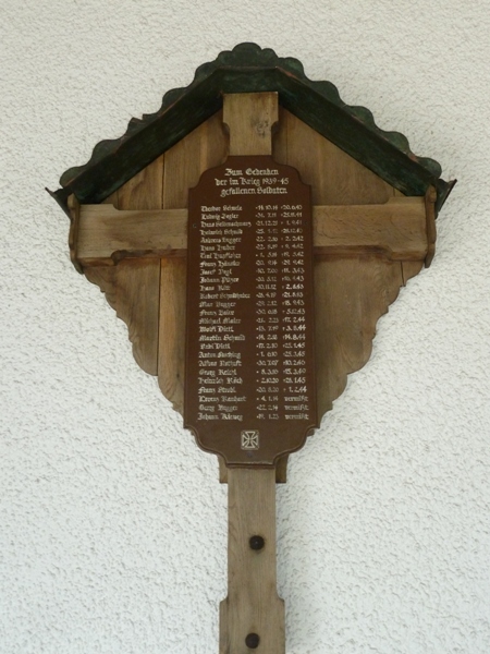 Gedenkkreuz Gefallene 2. Weltkrieg
