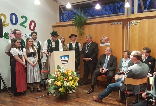 Neujahrsempfang 2020 mit
                                    Maimusi-2021-Organisatoren